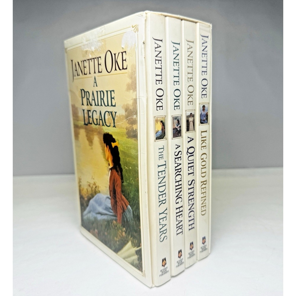 Janette Oke A Prairie Legacy‎ Set Of 4 Books In Case Boxed Set Bethany House Pub